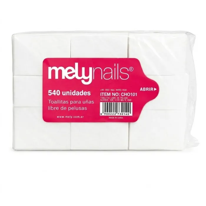 540 Wipes Sin Pelusa Limpieza Gelificadas Acrílicos Semi