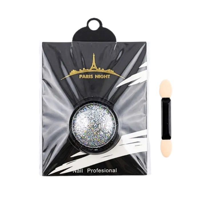 Aplique Glitter Holográfico