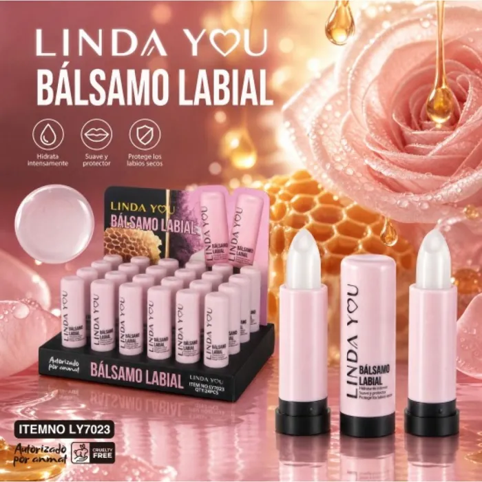 Balsamo Labial Hidratante Beauty Lip Balm