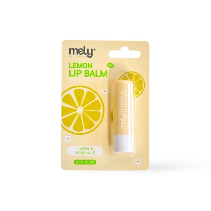 Balsamo Labial Lip Gloss Lemon Hidratación Limón