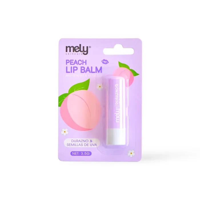 Balsamo Labial Lip Gloss Peach Hidratación Durazno