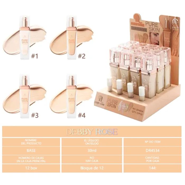 Base Liquida Pure Skin Foundation