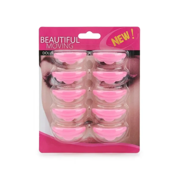 Bigudies de Silicona Rosa para Lifting Eyelash x10 (5