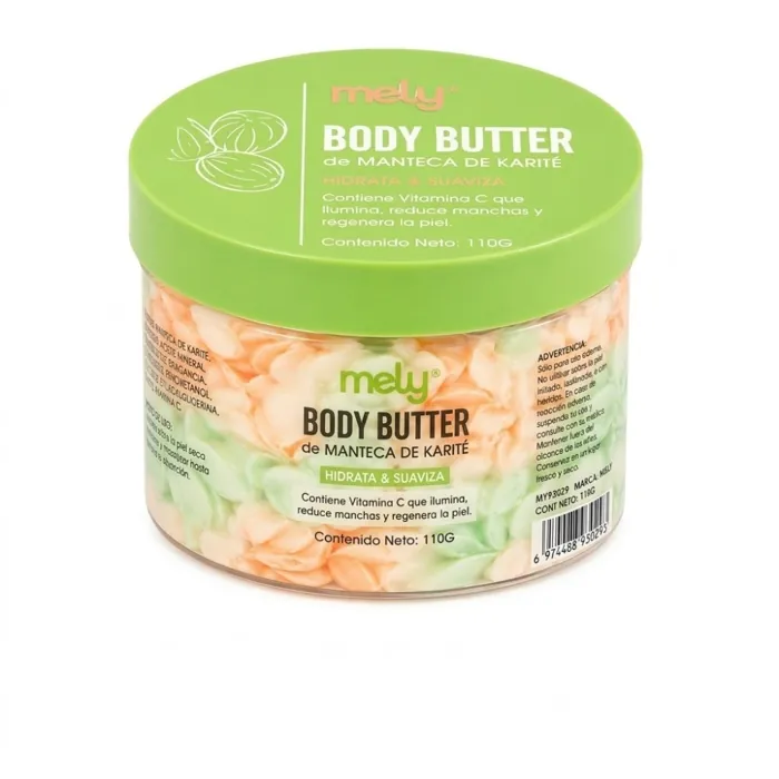 Body Butter 110 ml Manteca de Karite Hidrata y Suaviza