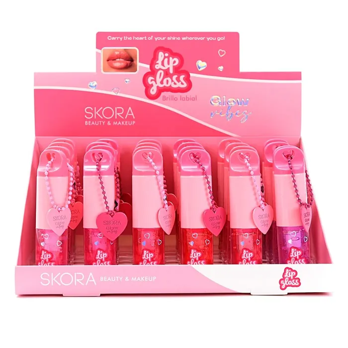 Brillo Labial Lip Gloss con Llavero