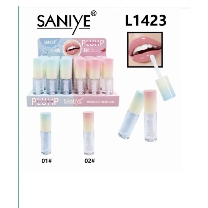 Brillo Labial Plumo Efecto Voluminizador Hot & Ice