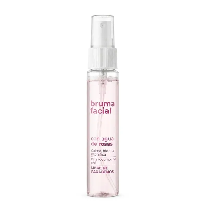 Bruma Facial con Agua de Rosas 30 ml