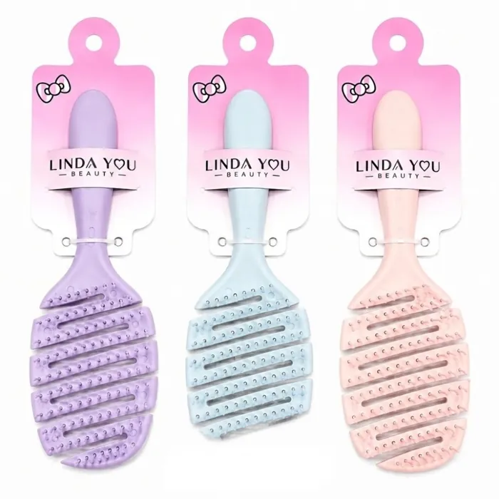 Cepillo Flexible Desenredante Beauty Colores