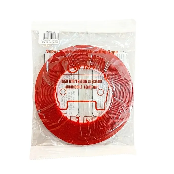Cinta Doble Faz Transparente Bifaz 10m