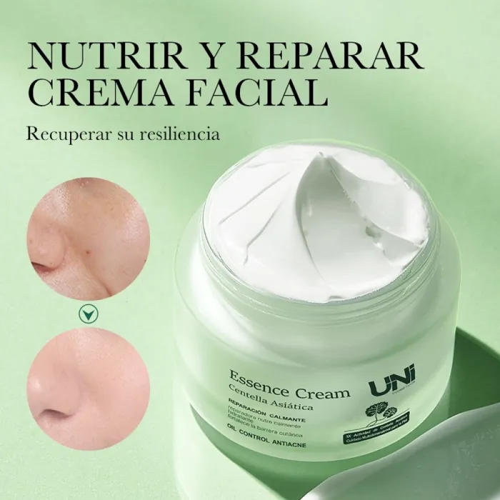 Crema Facial Nutritiva y Reparadora con Centella Asiatica