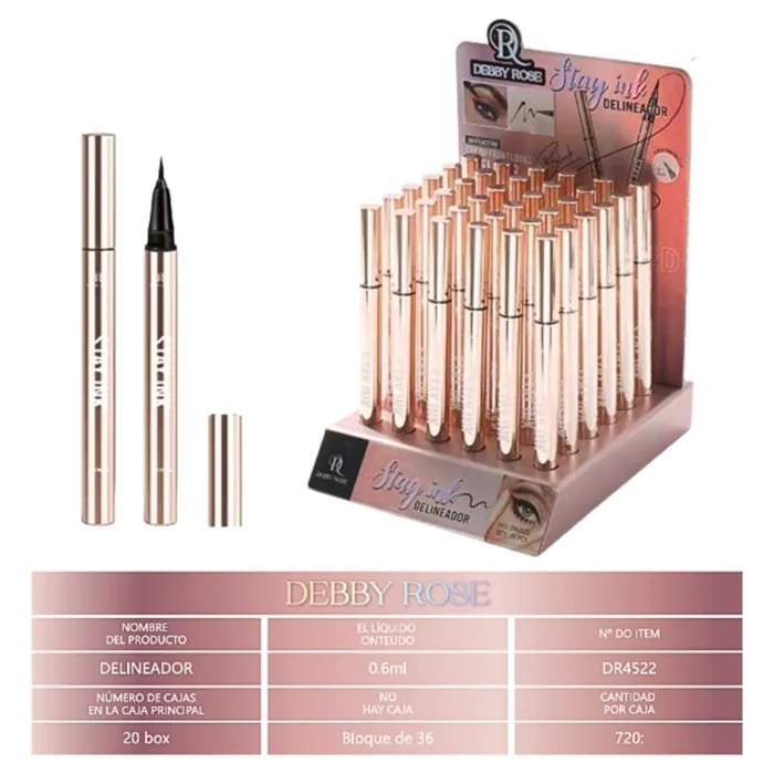 Delineador Liquido Negro Stay Ink