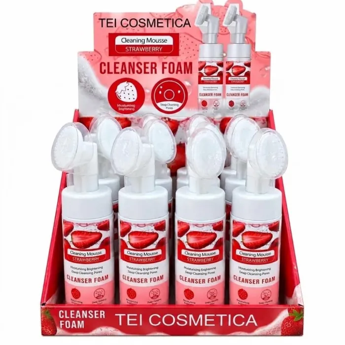 Espuma Limpiadora Facial de Frutilla 160 ml