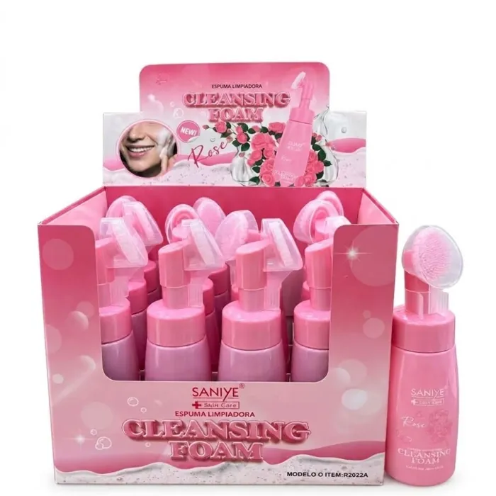 Espuma Limpiadora Facial Aroma a Rosas 245 ml
