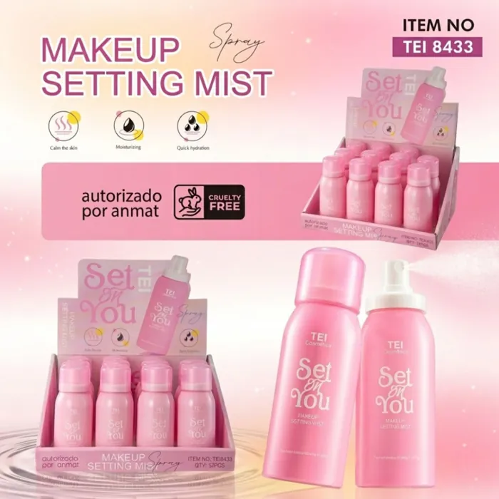 Fijador para Rostro Set On You Maquillaje