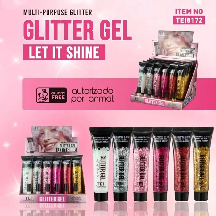 Glitter Gel Multi Purpose Let It Shine