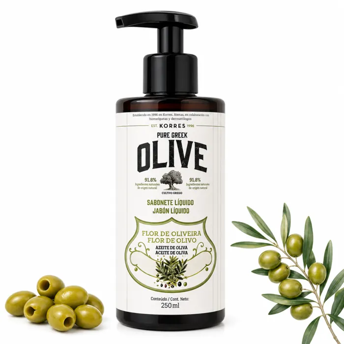Jabón Líquido Extra Hidratante Aceite de Oliva de 250 ml