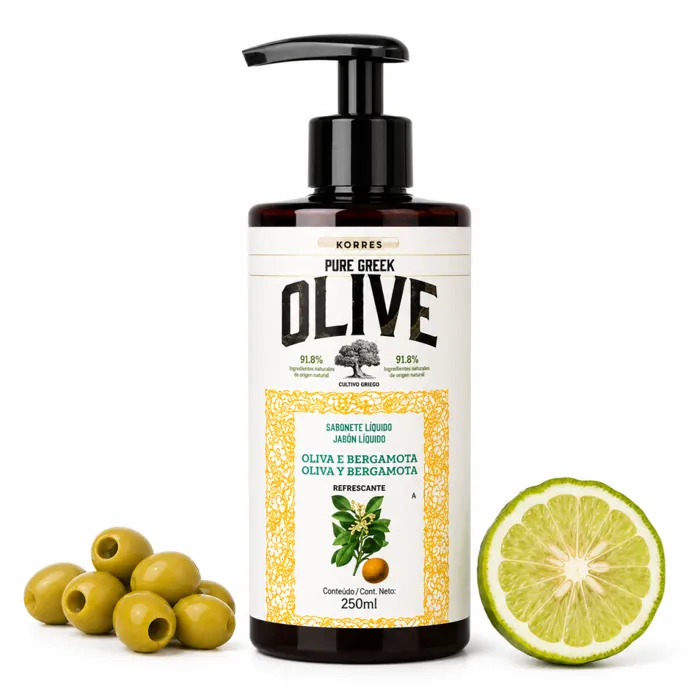 Jabón Líquido Oliva Bergamota 250 ml