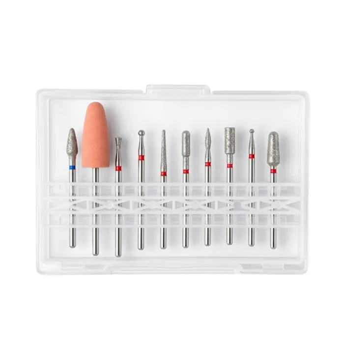 Kit Fresas x10 Rusa Punto Diamante Universal