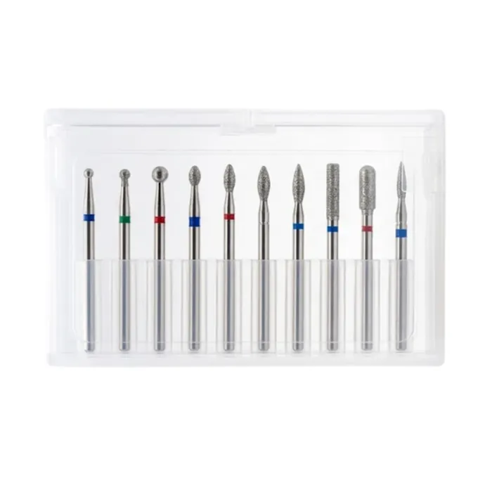 Kit Fresas x10 Rusa Punto Diamante Universal