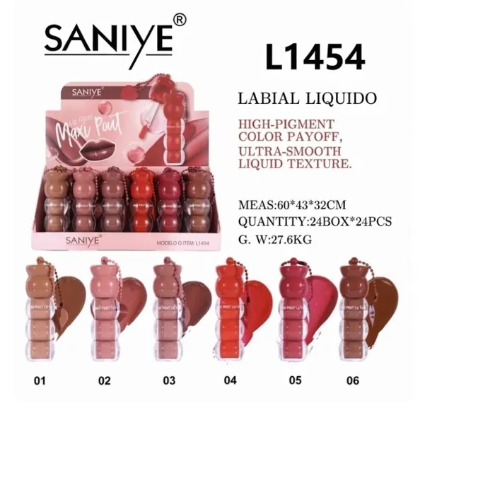 Labial Liquido Maxi Pout Lip Gloss