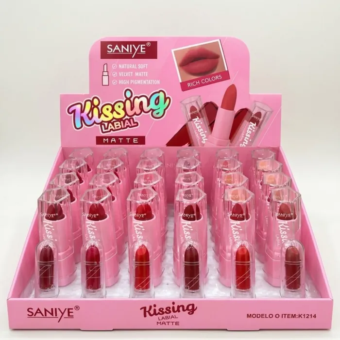 Lapiz Labial Kissing Velvet Matte Alta Pigmentacion