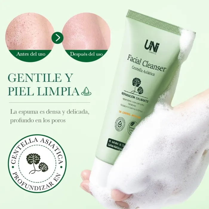 Limpiador Nutre y Repara con Centella Asiatica 100 g Uni