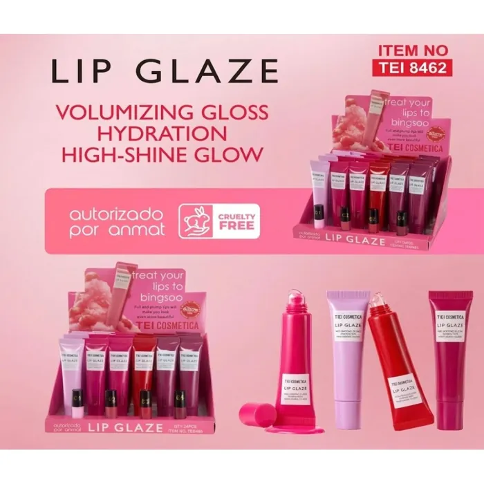 Lip Glaze Hidratacion y Volumen