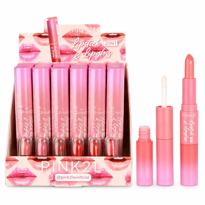Lipstick & Lipgloss 2en1