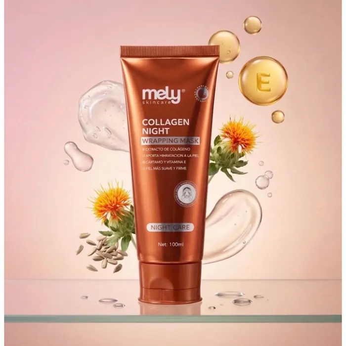 Mascarilla de Colageno Cuidado Nocturno Hidrata y Reafirma