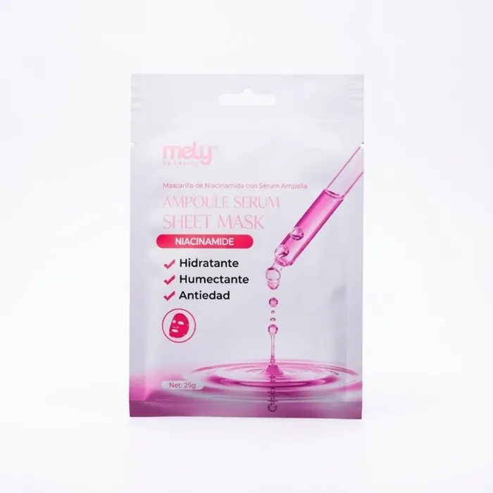 Mascarilla de Niacinamida con Serum Ampolla