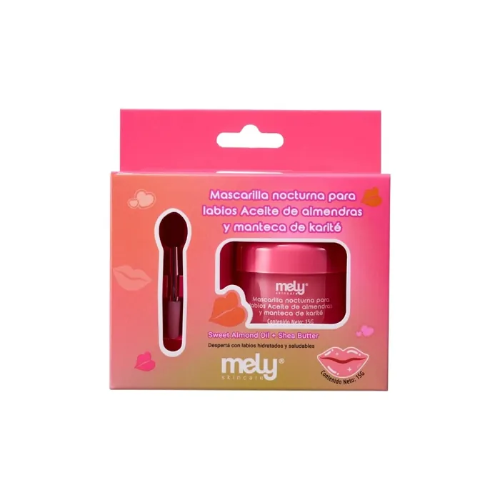 Mascarilla de Noche Labios Almendras y Karite