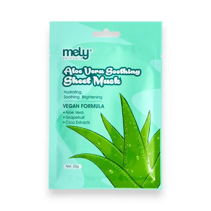Mascarilla Facial Aloe Vera Hidratante Nutritiva Cuidado