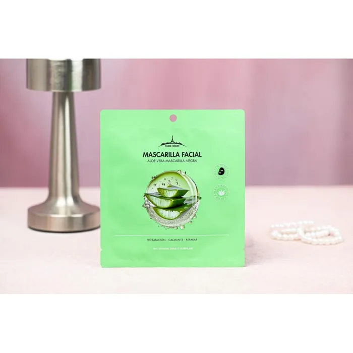 Mascarilla Facial Carbon Cristalino Aloe
