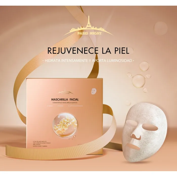 Mascarilla Facial Fibra Vegetal Osmanthus