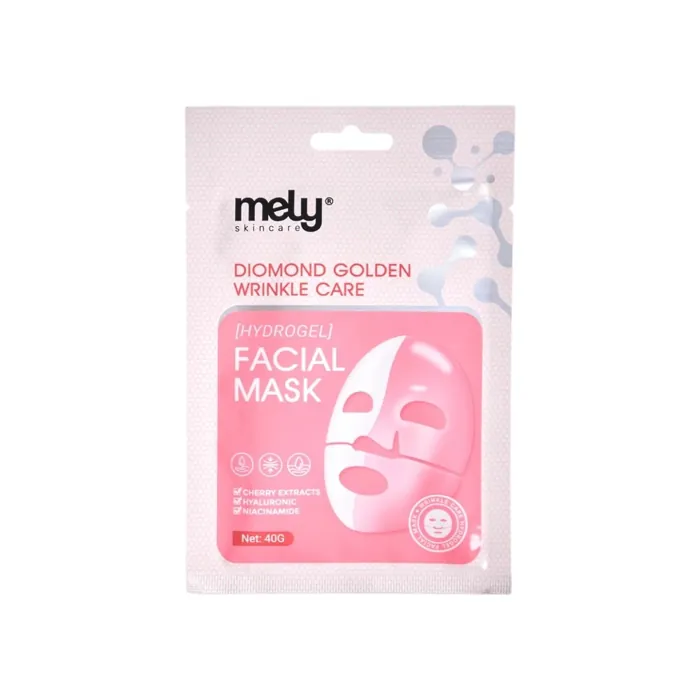 Mascarilla Facial Hidrogel Skincare Hialuronico Cereza