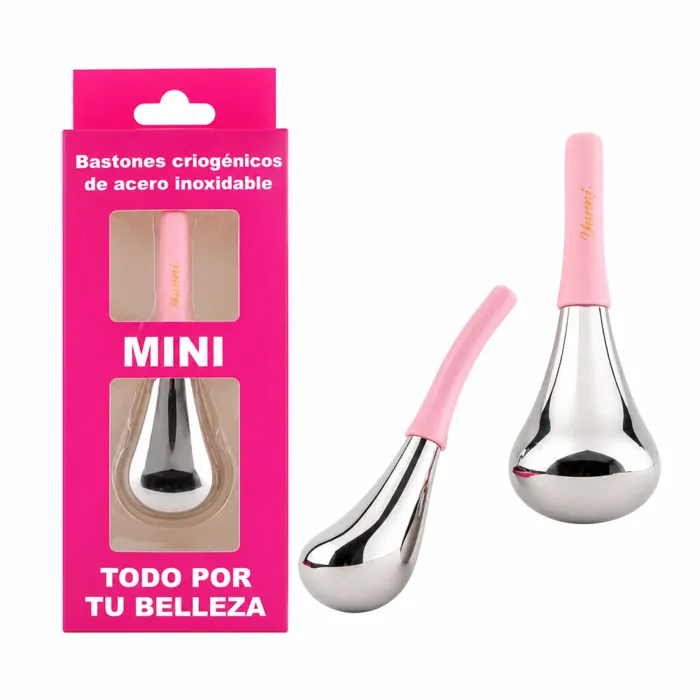 Mini Masajeador Criogenico de Acero Inoxidable Desinflamar