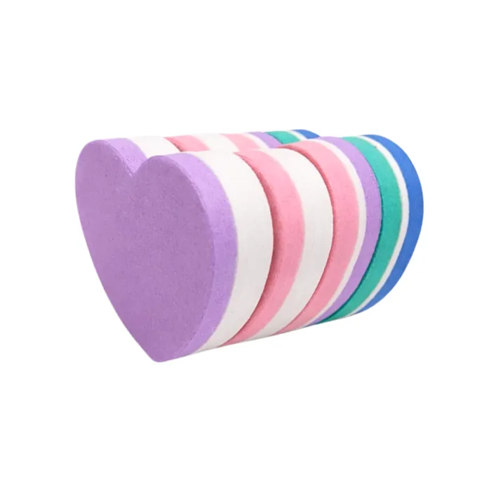 Pack x20 Mini Limas en Forma de Corazon Sponge