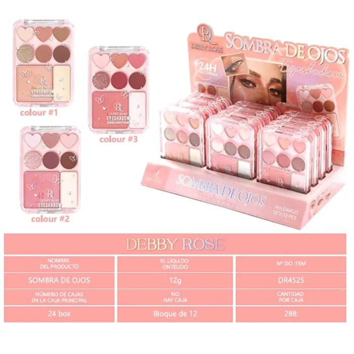 Paleta de Sombras 8 Tonos Eyeshadow