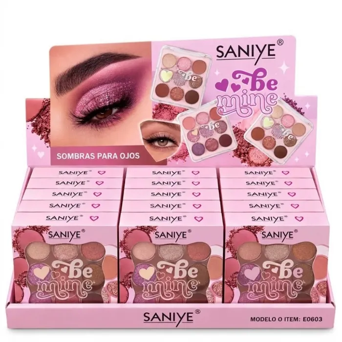 Paleta de Sombras Be Mine 9 Tonos