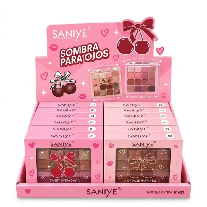 Paleta de Sombras para Ojos 16 Tonos