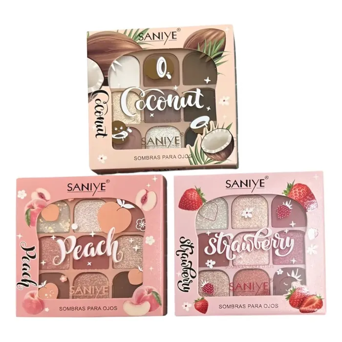 Paleta de Sombras x9 Colores
