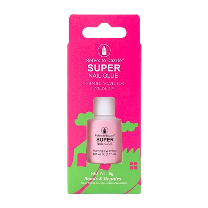 Pegamento Super Glue Postizas Tips Pincel