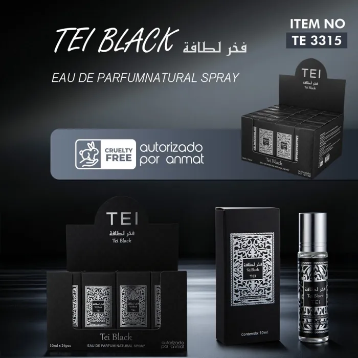 Perfume Roll On Black Man 10 ml