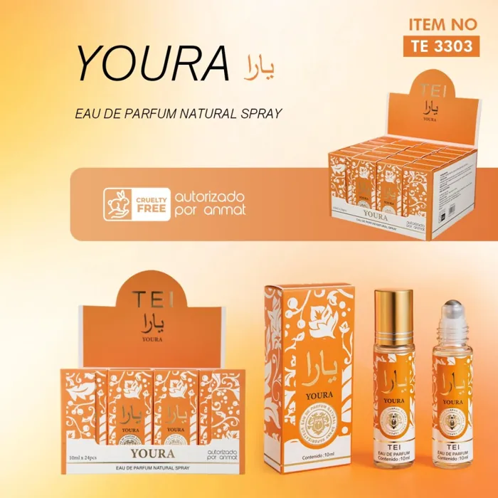 Perfume Youra Naranja Roll On 10 ml