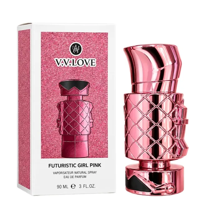 Perfume 90 ml Futuristic Girl Pink Natural Spray