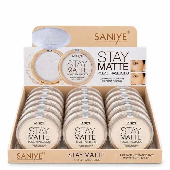 Polvo Compacto Traslucido Stay Matte