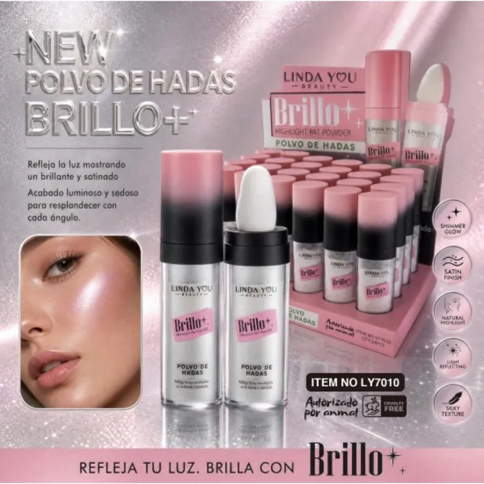 Polvo de Hadas Brillo Highlight Pat Powder