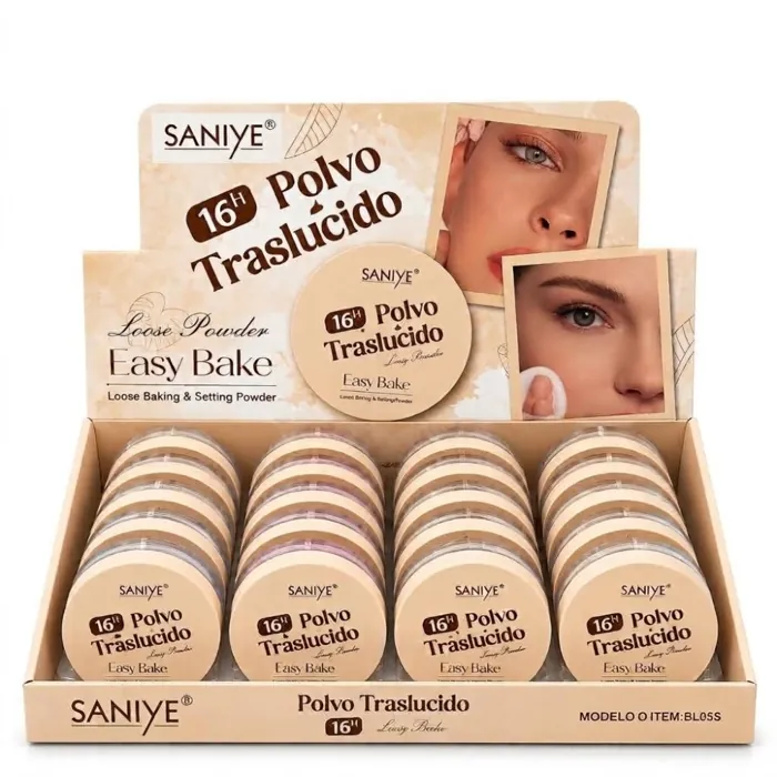 Polvo Traslucido 16h de Duracion Easy Bake Loose Powder