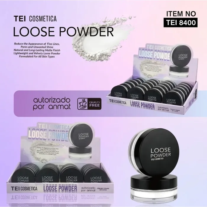 Polvo Volatil Traslucido Fijador Matte Loose Powder