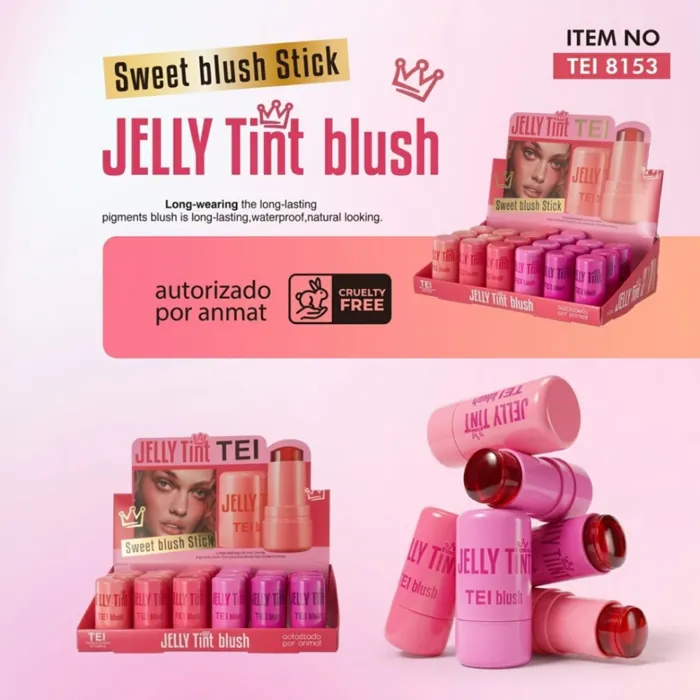Rubor en Barra Jelly Tint Blush Maquillaje